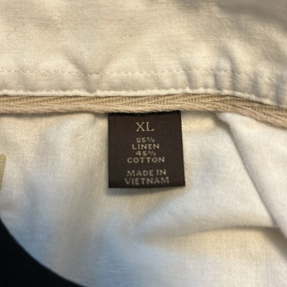 Tasso Ella Island button up short sleeve shirt sz XL - Picture 5 of 5